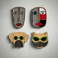 The Neo-Tribal Masks Set – 3D Wooden Wall Art Set | Masqez