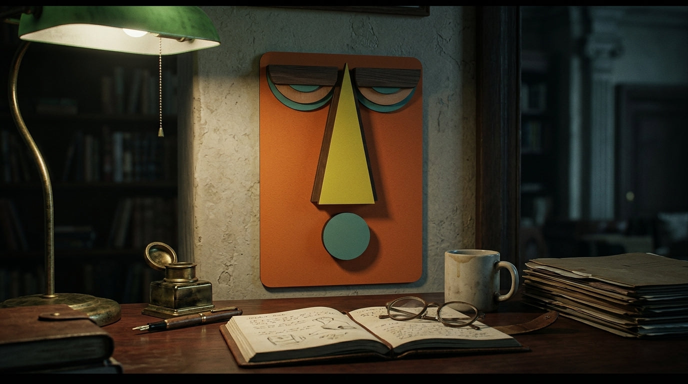 Mosi Mask wooden wall decor