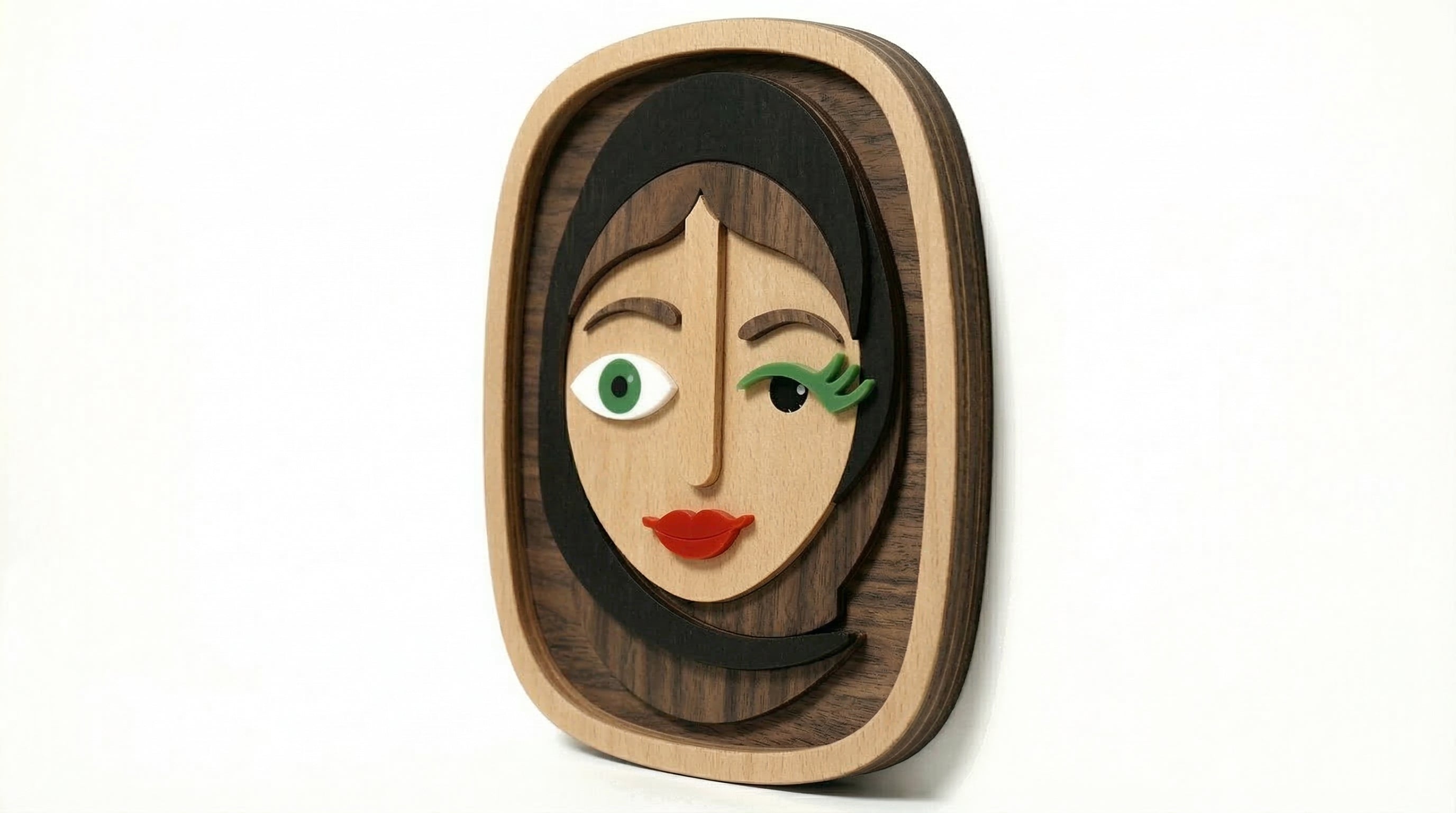 The 'OM GAMZA' Wood Wall