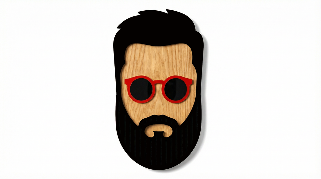 THE VISIONARY – Handmade 3D Wooden Wall Decor | Masqez