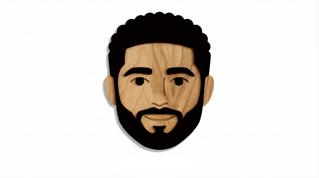 Mr. Carter – Handmade 3D Wooden Wall Decor | Masqez