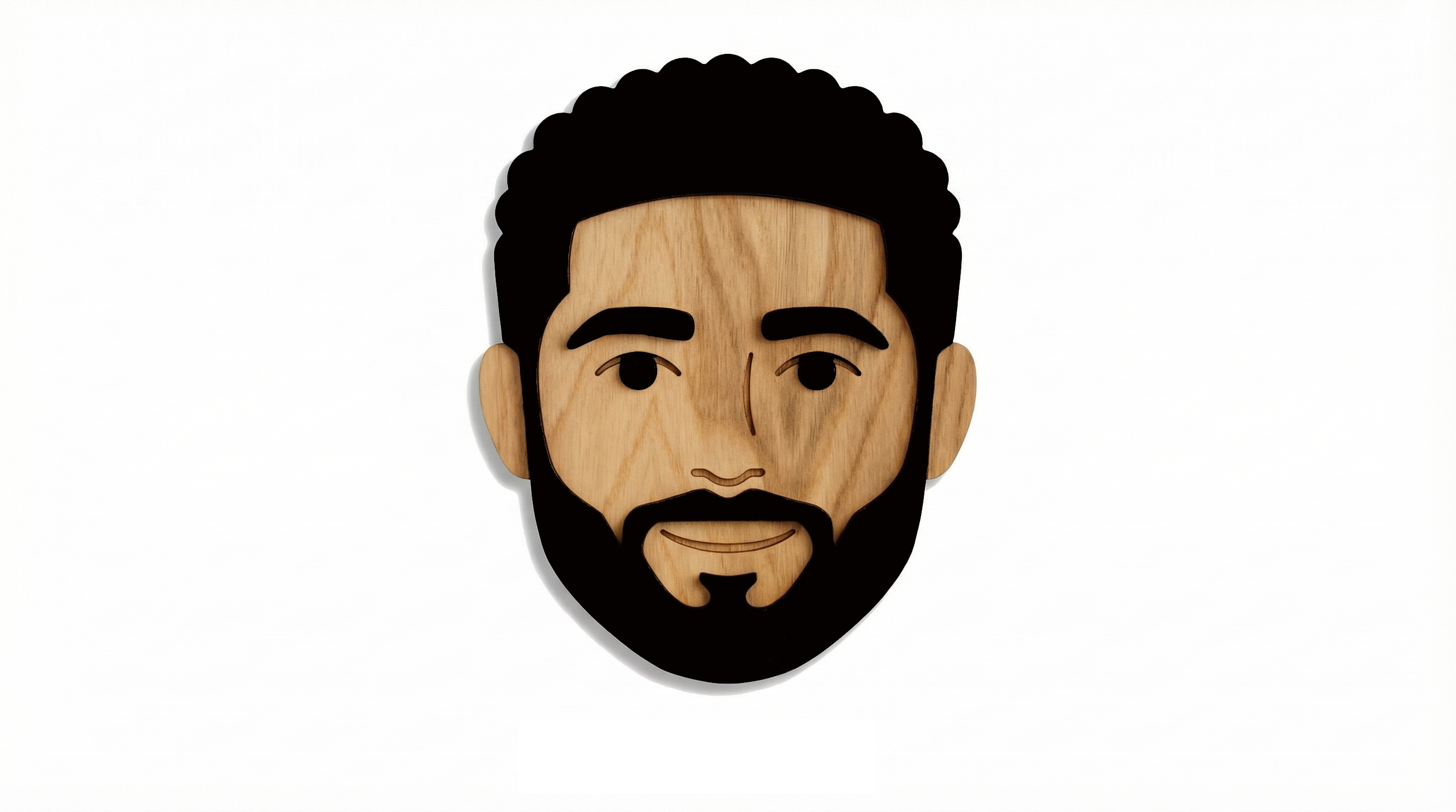 Mr. Carter – Wooden Wall Mask