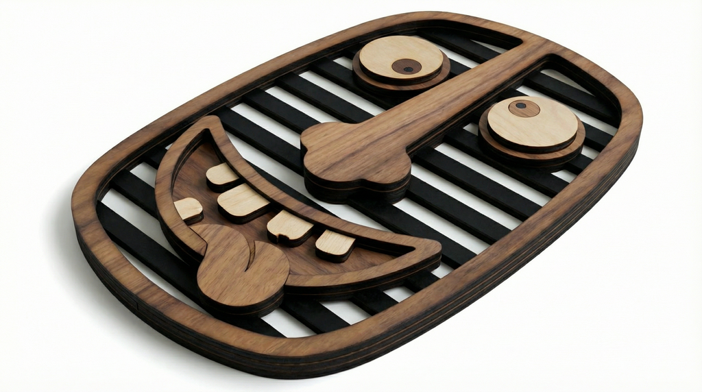 THE JOKER – Handmade 3D Wooden Wall Decor | Masqez