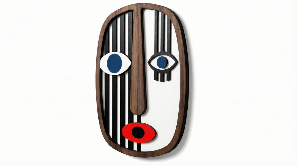 EYE OF THE OCEAN – Handmade 3D Wooden Wall Decor | Masqez