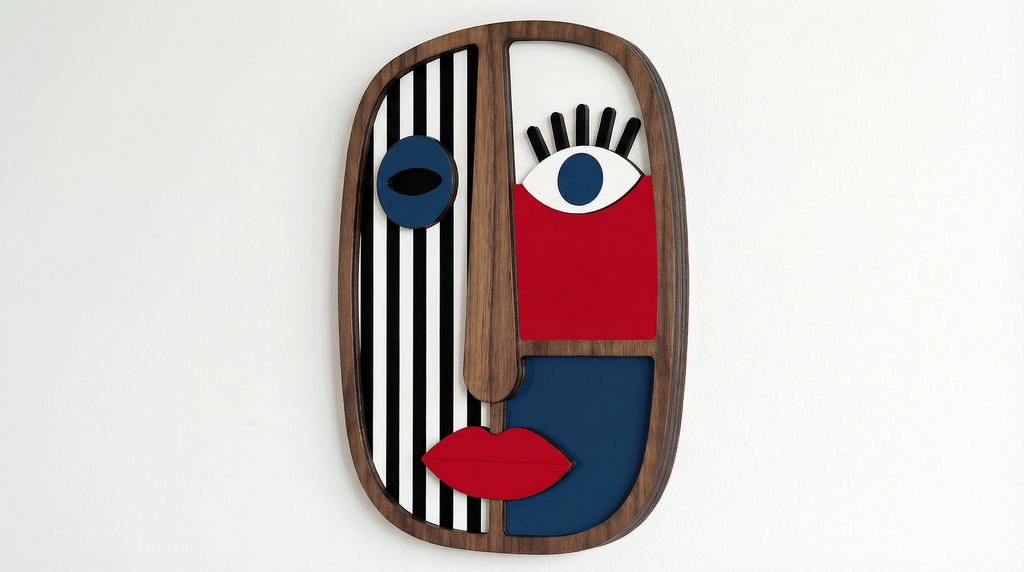 LADY POP – Handmade 3D Wooden Wall Decor | Masqez