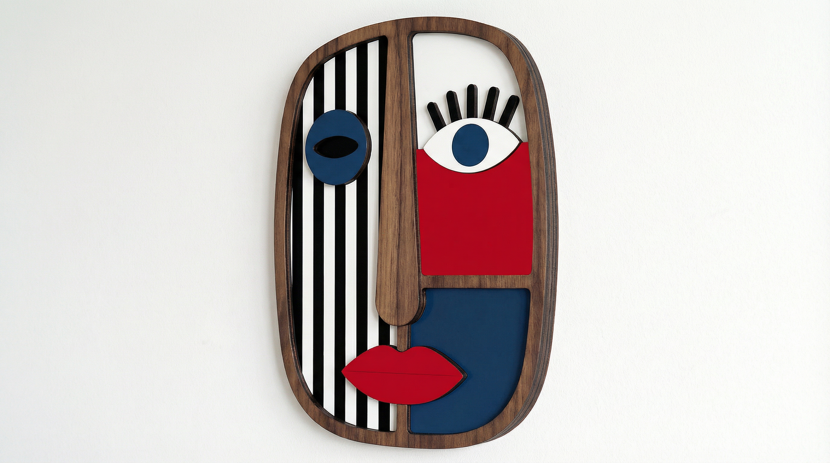 LADY POP – Handmade 3D Wooden Wall Decor | Masqez