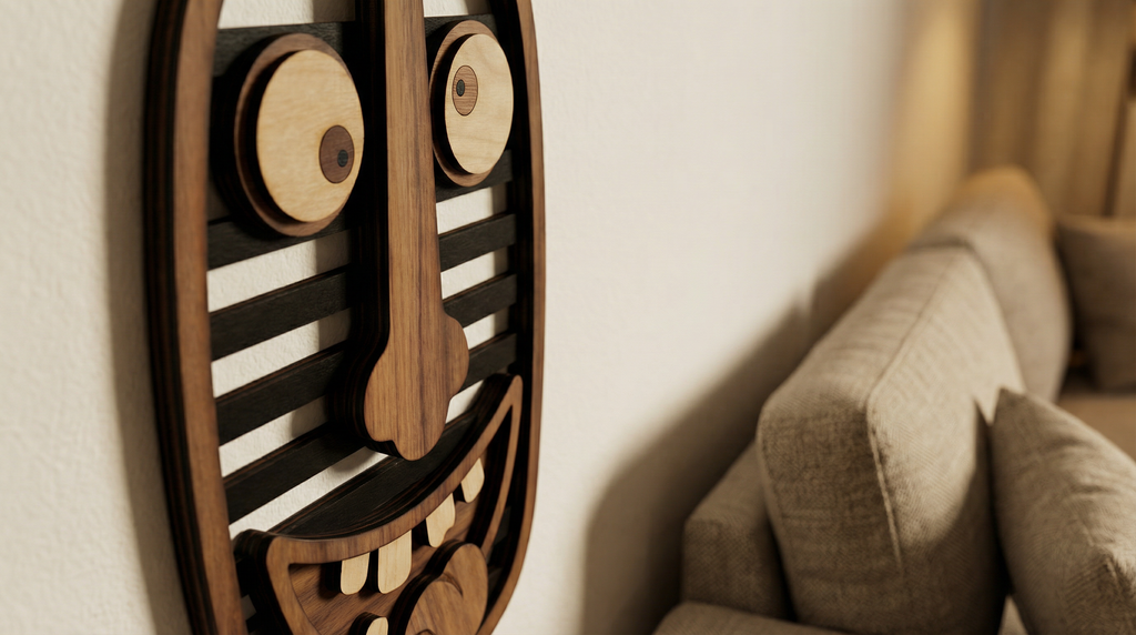 THE JOKER – Handmade 3D Wooden Wall Decor | Masqez