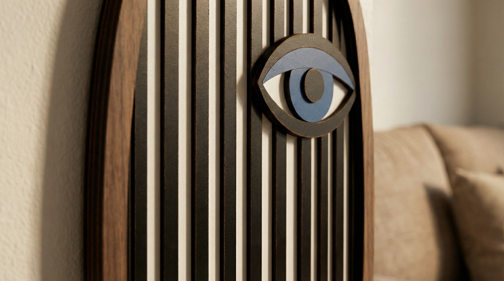 THE CYCLOPS – Handmade 3D Wooden Wall Decor | Masqez