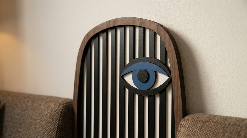 THE CYCLOPS – Handmade 3D Wooden Wall Decor | Masqez