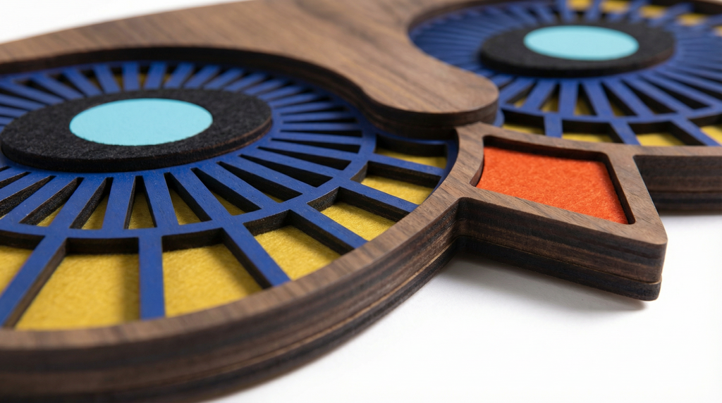 Owl Eye Wall Mask – Handmade 3D Wooden Wall Decor | Masqez