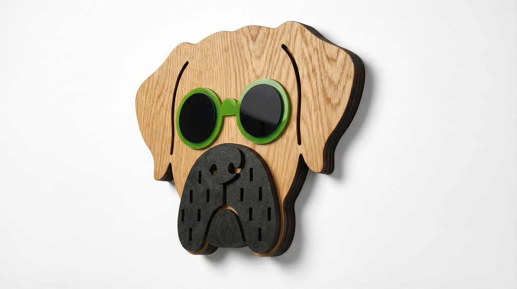 THE LOYAL ONE – Handmade 3D Wooden Wall Decor | Masqez