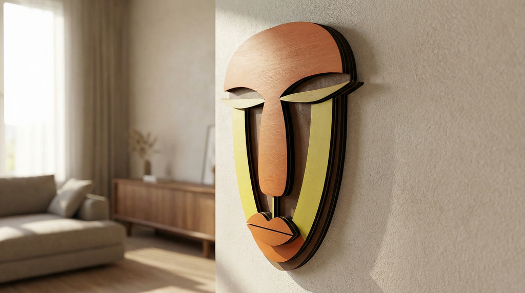 SABA and TARIQ Set - Wooden wall decor