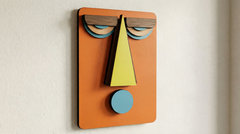 Mosi Mask – Handmade 3D Wooden Wall Decor | Masqez