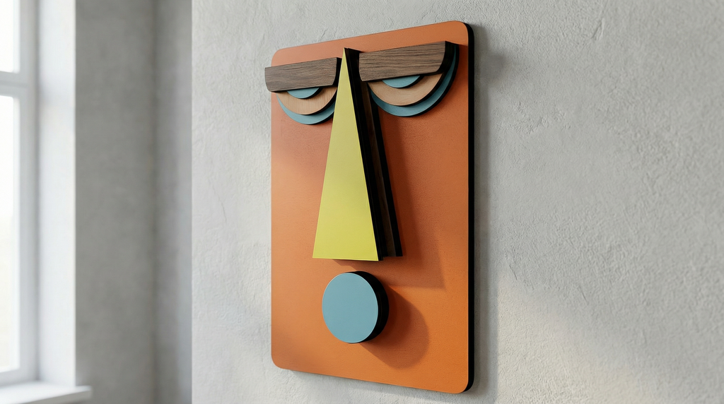 Mosi Mask – Handmade 3D Wooden Wall Decor | Masqez