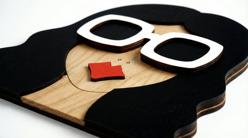 THE CHIC – Handmade 3D Wooden Wall Decor | Masqez