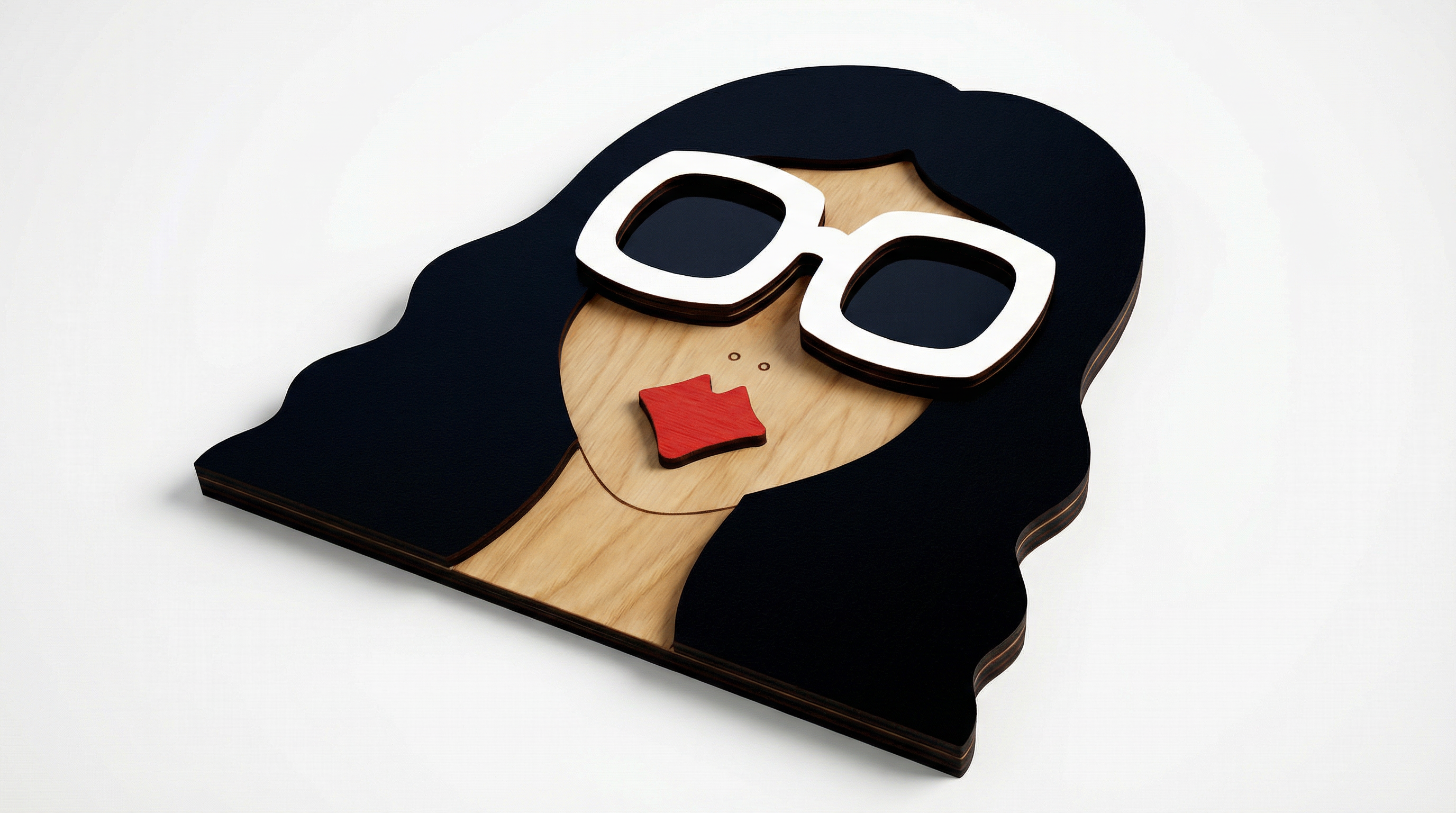 THE CHIC – Handmade 3D Wooden Wall Decor | Masqez