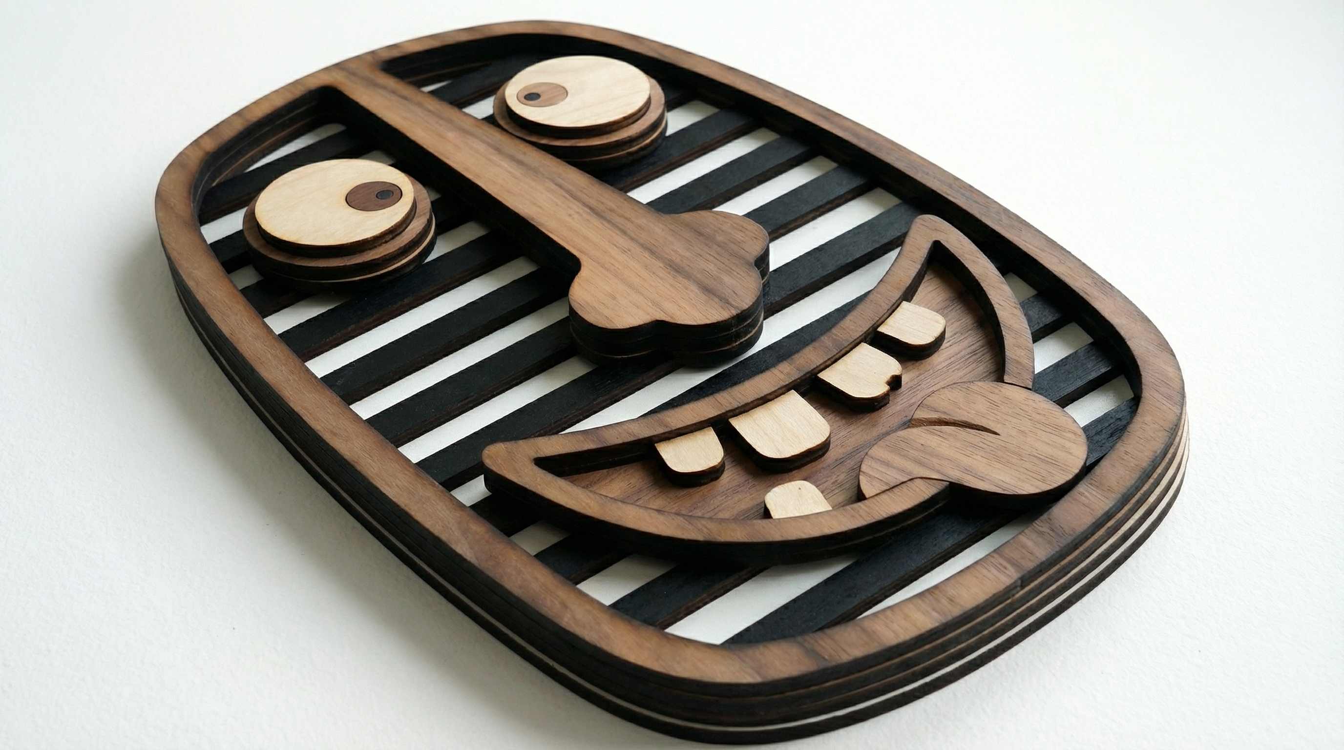 THE JOKER – Handmade 3D Wooden Wall Decor | Masqez