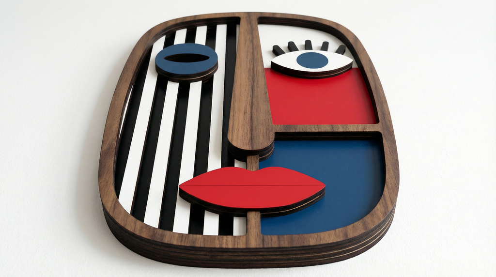 LADY POP – Handmade 3D Wooden Wall Decor | Masqez