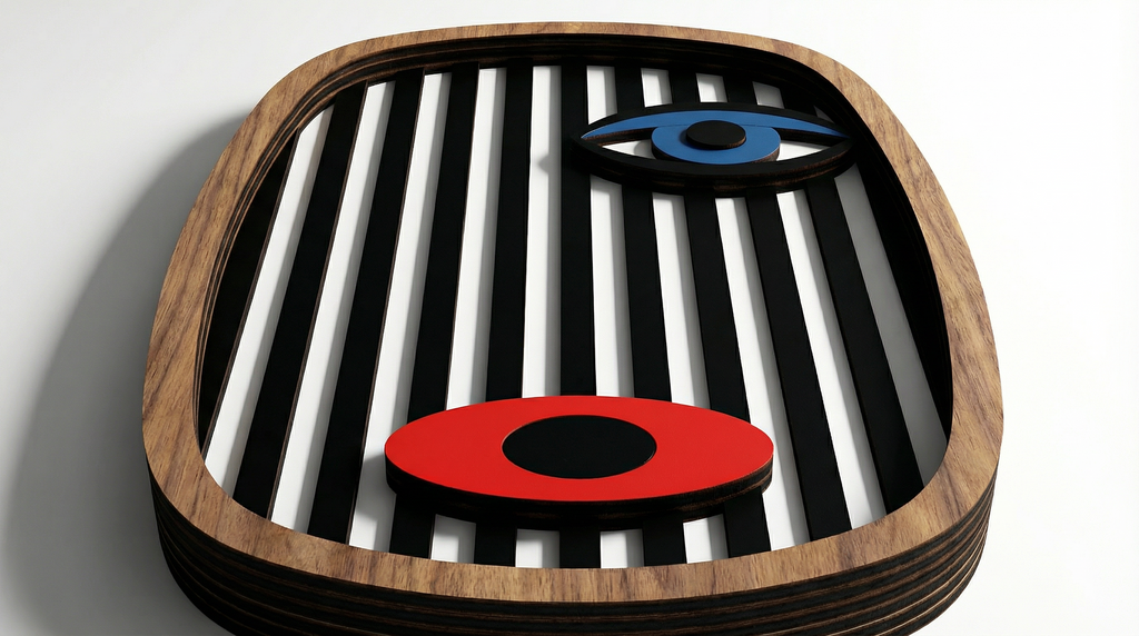 THE CYCLOPS – Handmade 3D Wooden Wall Decor | Masqez