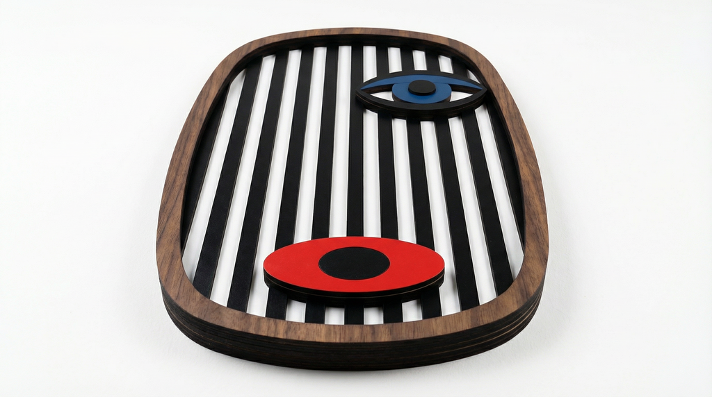 THE CYCLOPS – Handmade 3D Wooden Wall Decor | Masqez