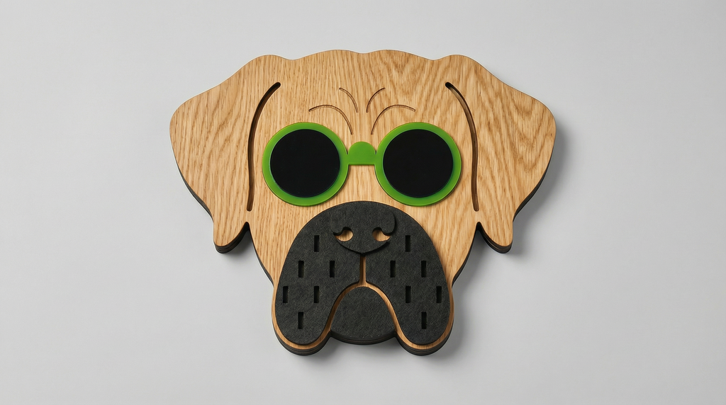 THE LOYAL ONE – Handmade 3D Wooden Wall Decor | Masqez
