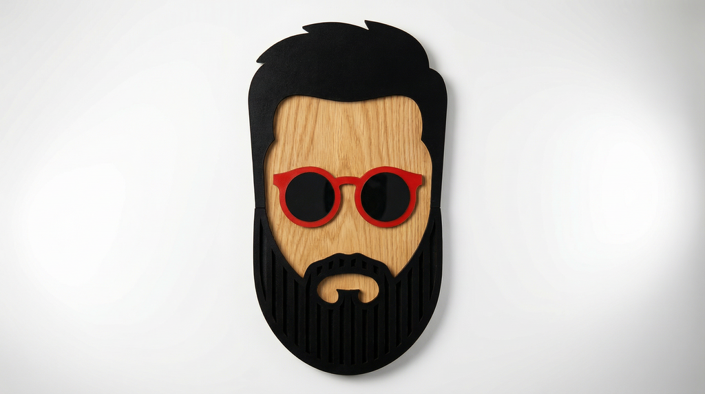 THE VISIONARY – Handmade 3D Wooden Wall Decor | Masqez