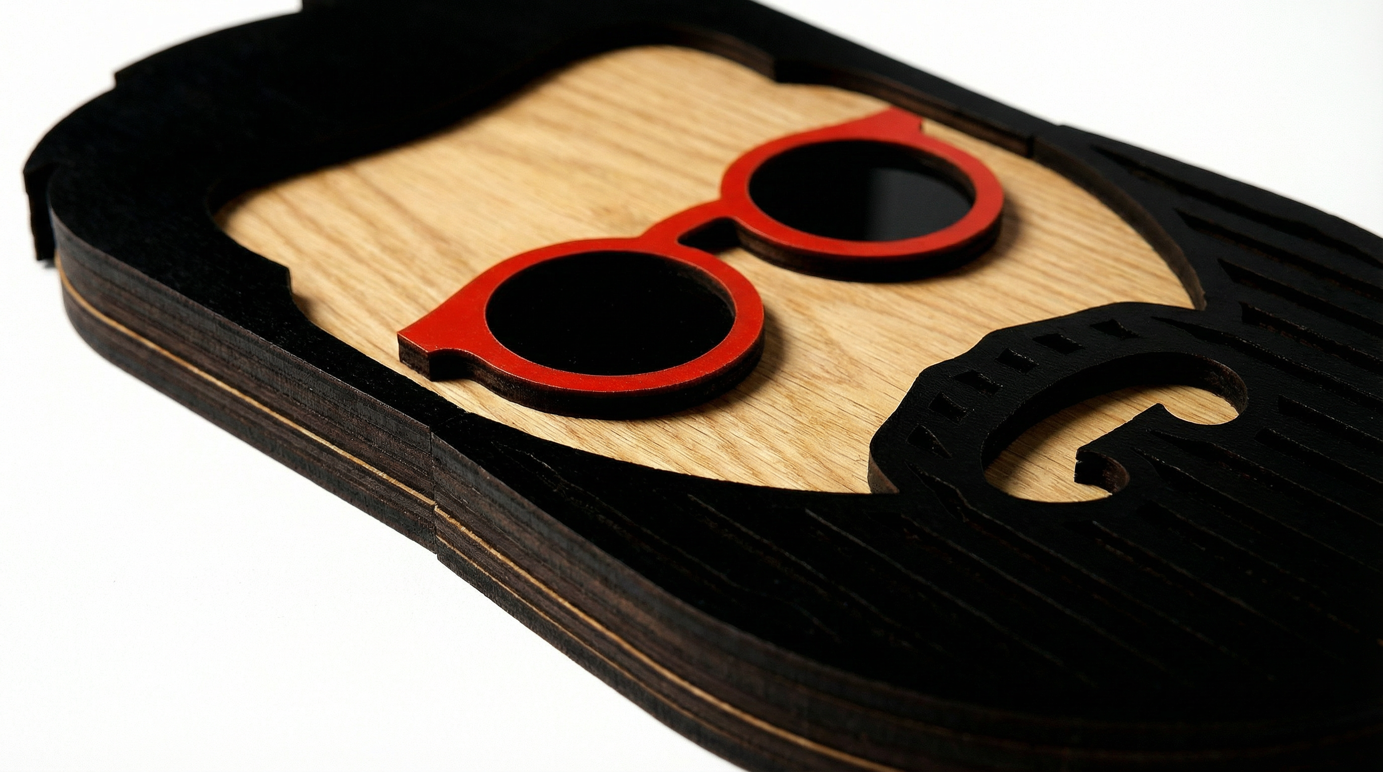 THE VISIONARY WALL MASK – Wooden Wall Mask