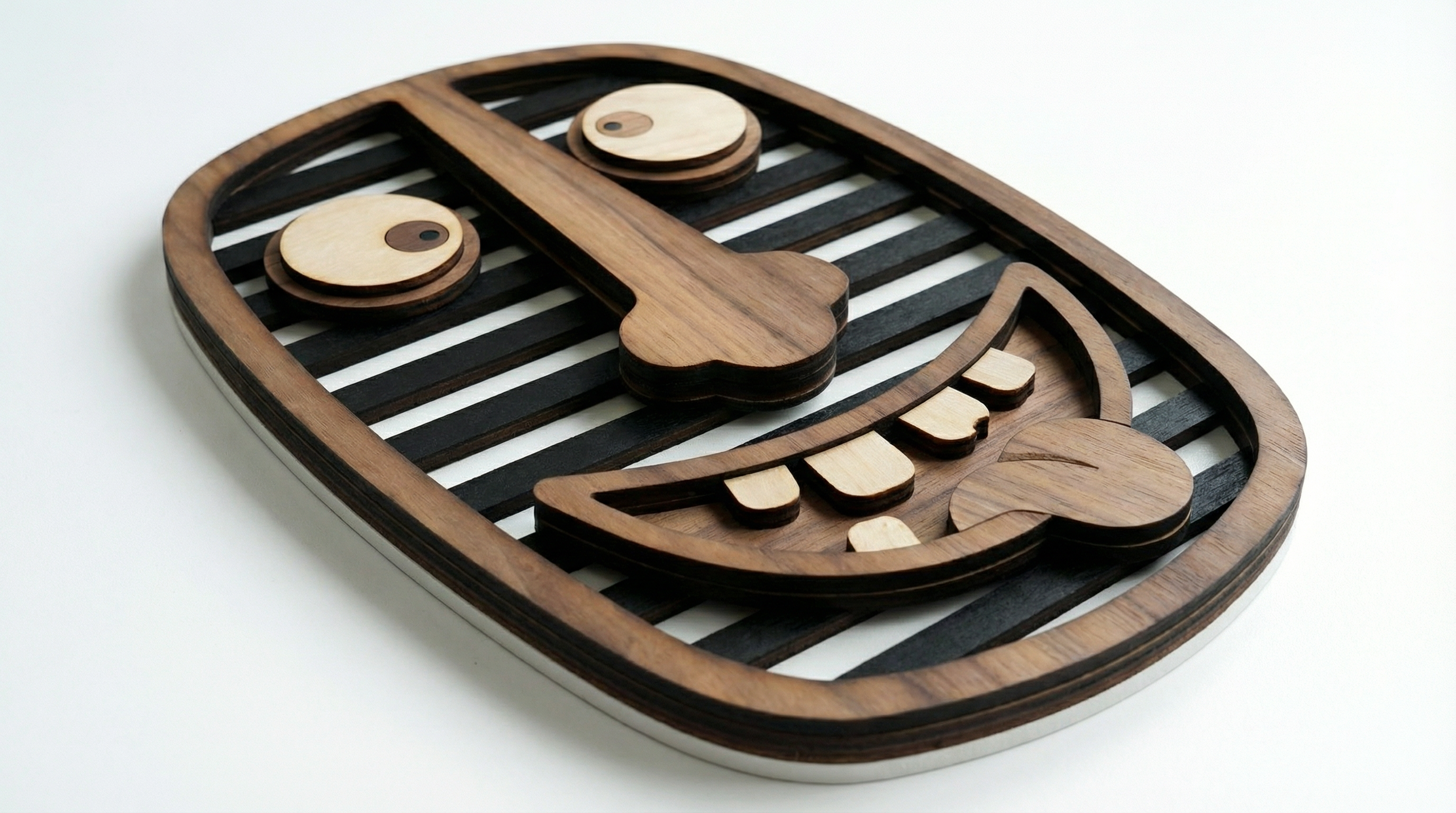 THE JOKER – Handmade 3D Wooden Wall Decor | Masqez