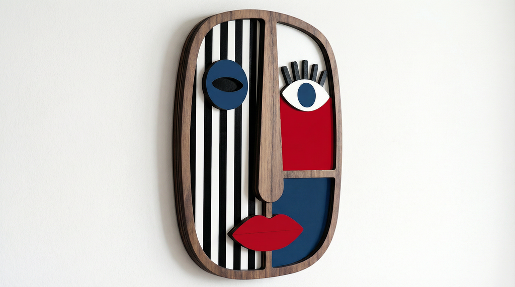 LADY POP – Handmade 3D Wooden Wall Decor | Masqez