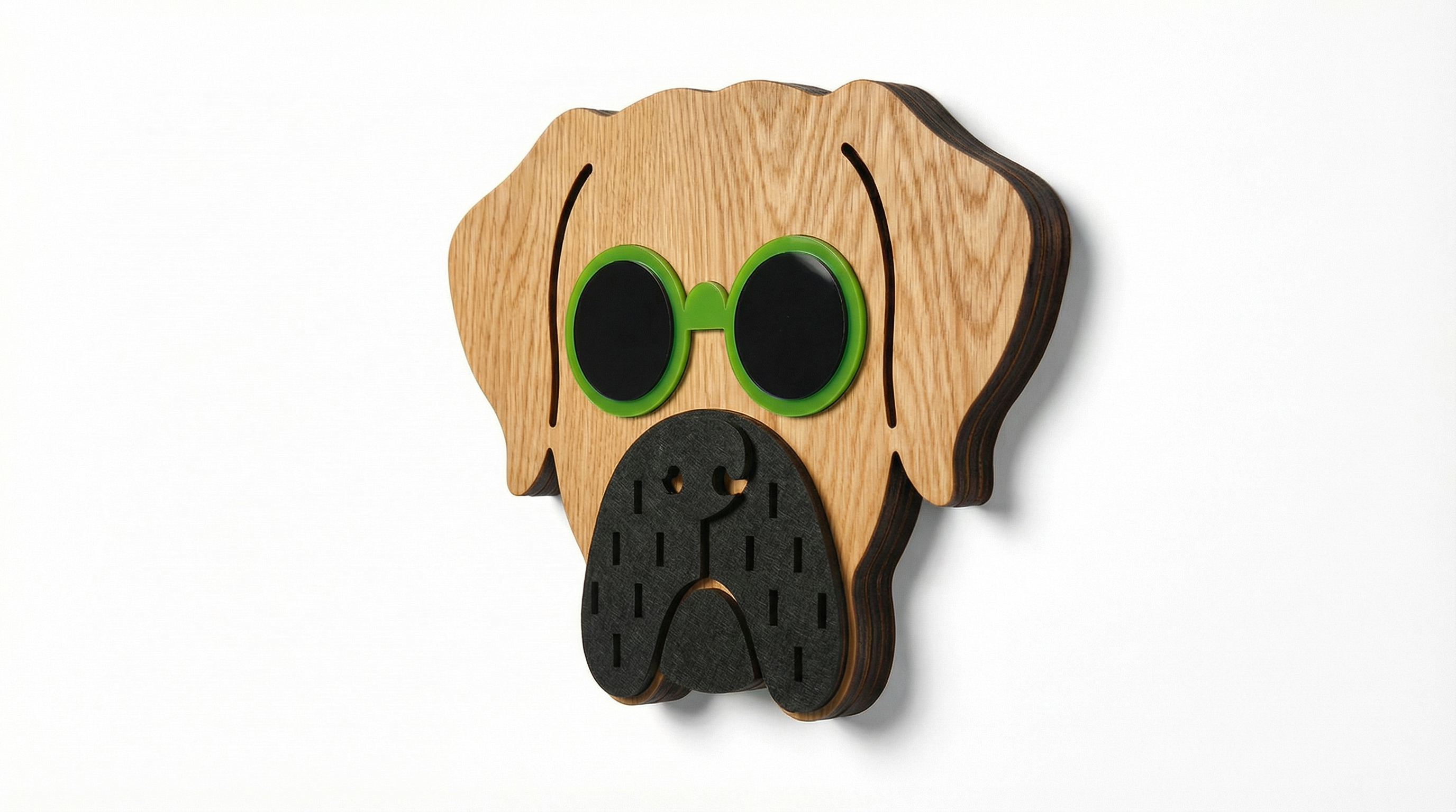 THE LOYAL ONE – Handmade 3D Wooden Wall Decor | Masqez