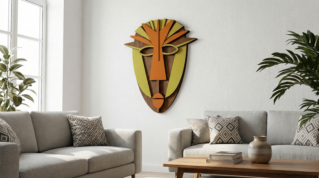 SABA and TARIQ Set - Wooden wall decor