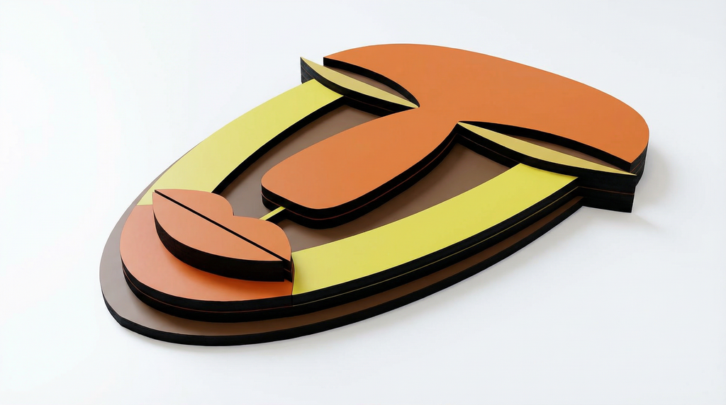 Tariq Mask – Handmade 3D Wooden Wall Decor | Masqez