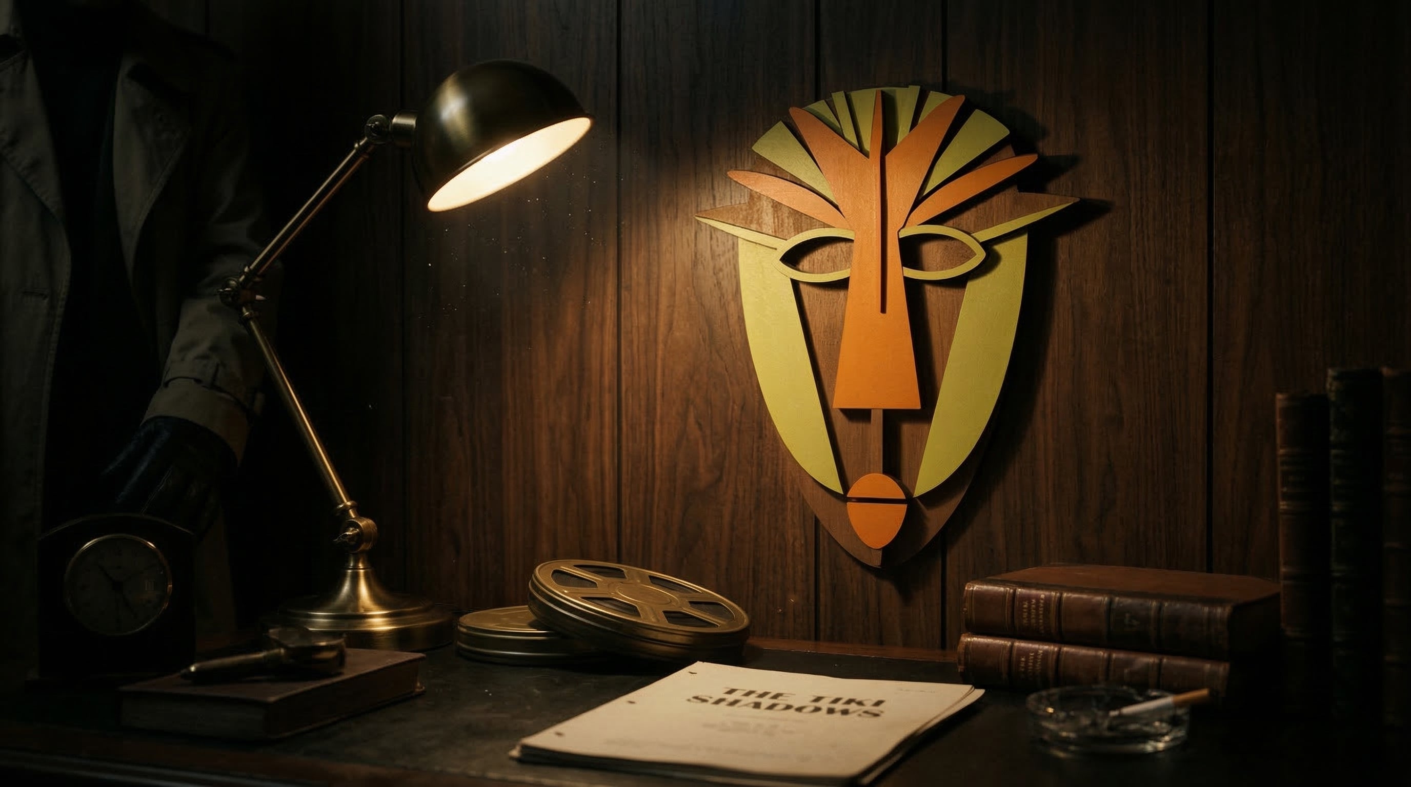 Saba Mask wooden wall decor