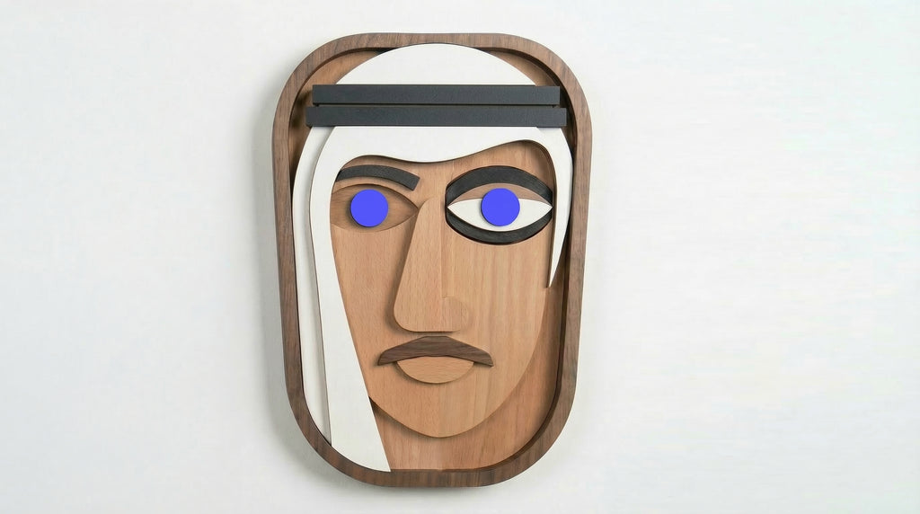 The BO OYON Wood Wall Art – Handmade 3D Wooden Wall Decor | Masqez