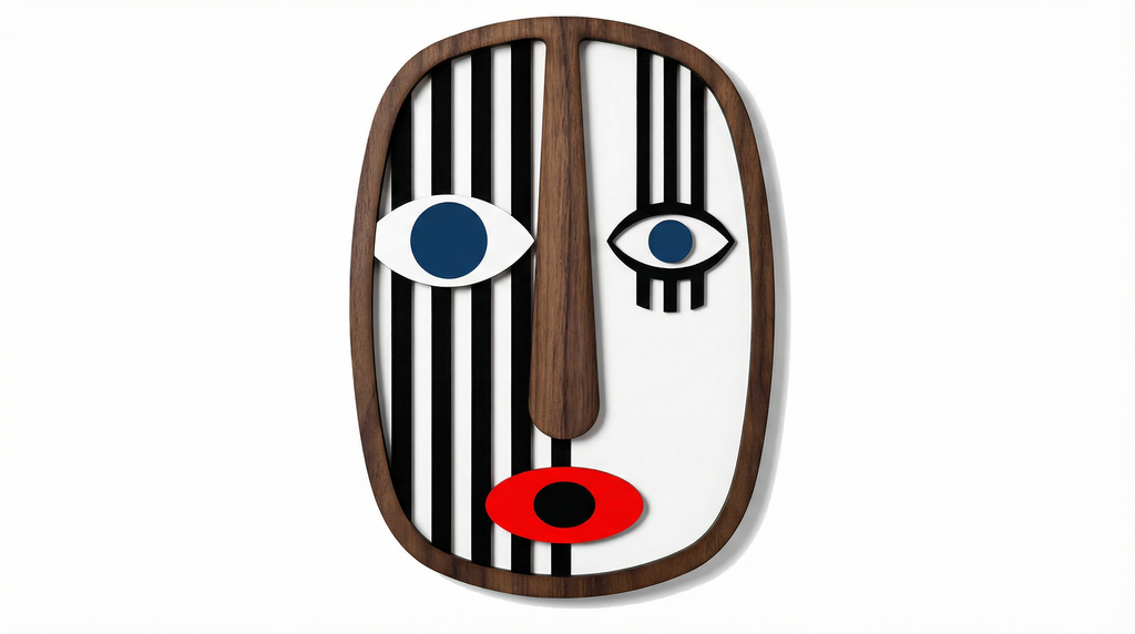 Geometric Set – 3D Wooden Wall Art Set | Masqez