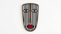 ZEBRA SOUL Face Mask – Handmade 3D Wooden Wall Decor | Masqez